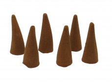 Incense Cone Large Sandalwood. Bag of 35pcs Incense Cone Large Sandalwood. Bag of 35pcs