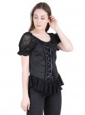 Jordash Blouse Black/Purple ML Jordash Blouse Black/Purple ML